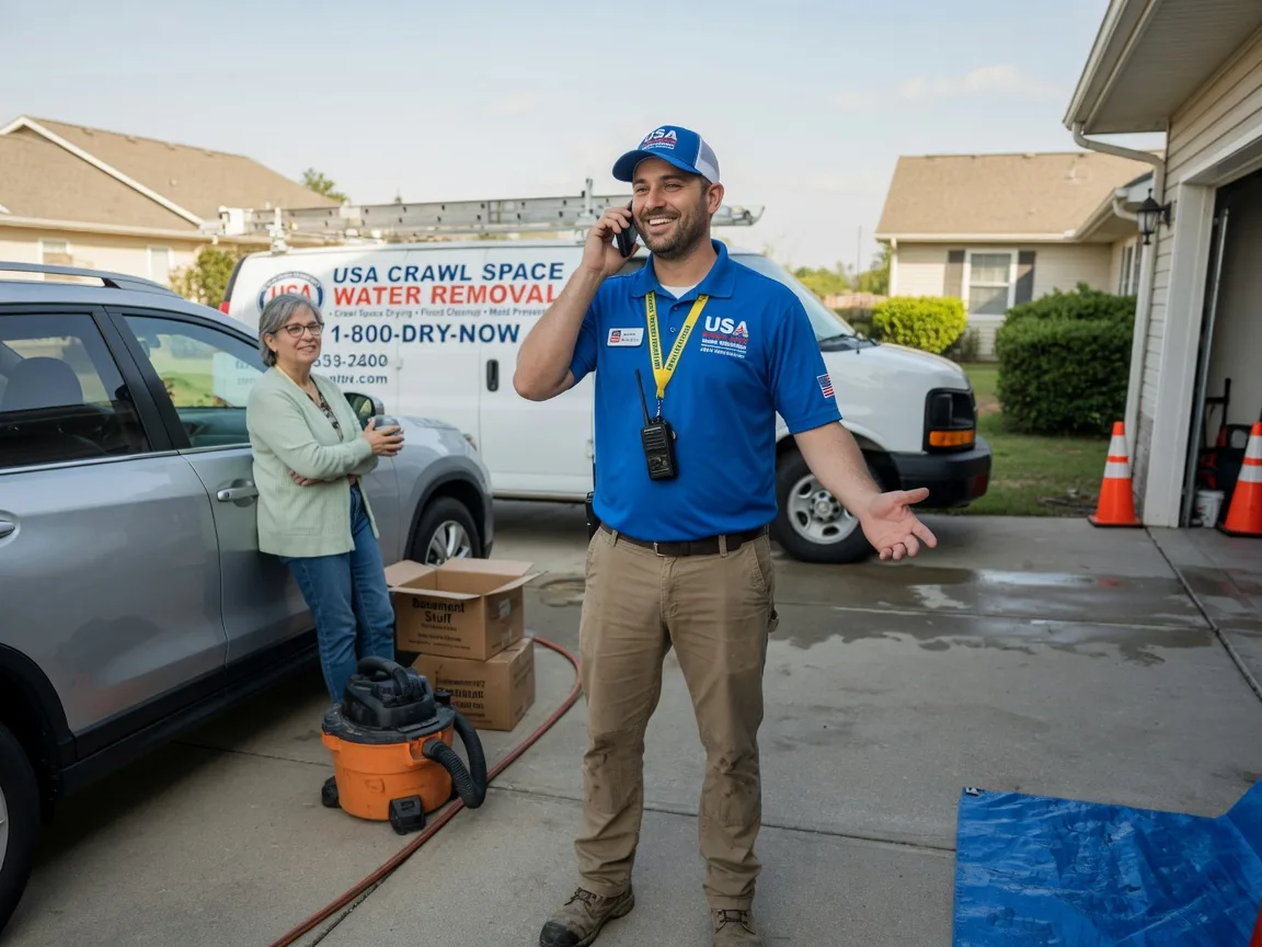Crawl Space Water Removal Waukau, WI FAQs